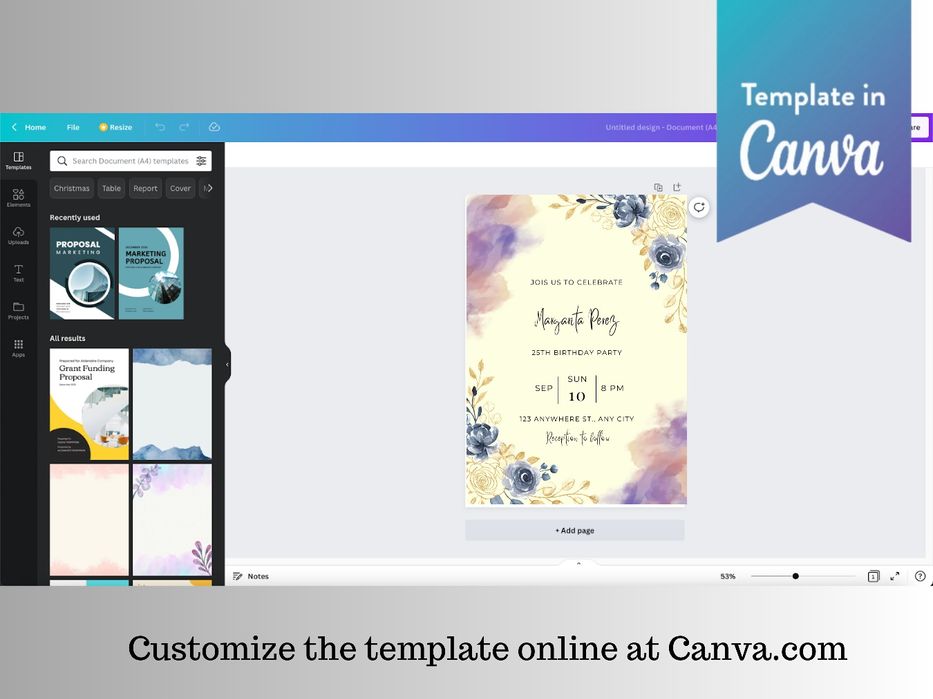 Invitații personalizate pentru nunți, botezuri și petreceri