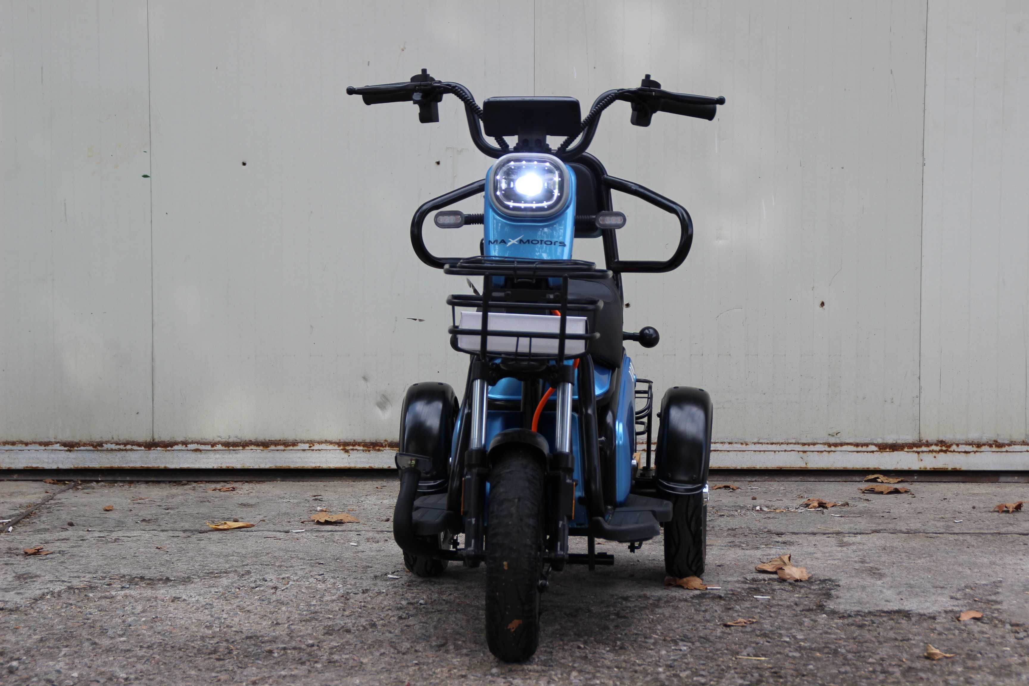 Двуместна Електрическа Триколка PUDDING 1500W МОДЕЛ 2024