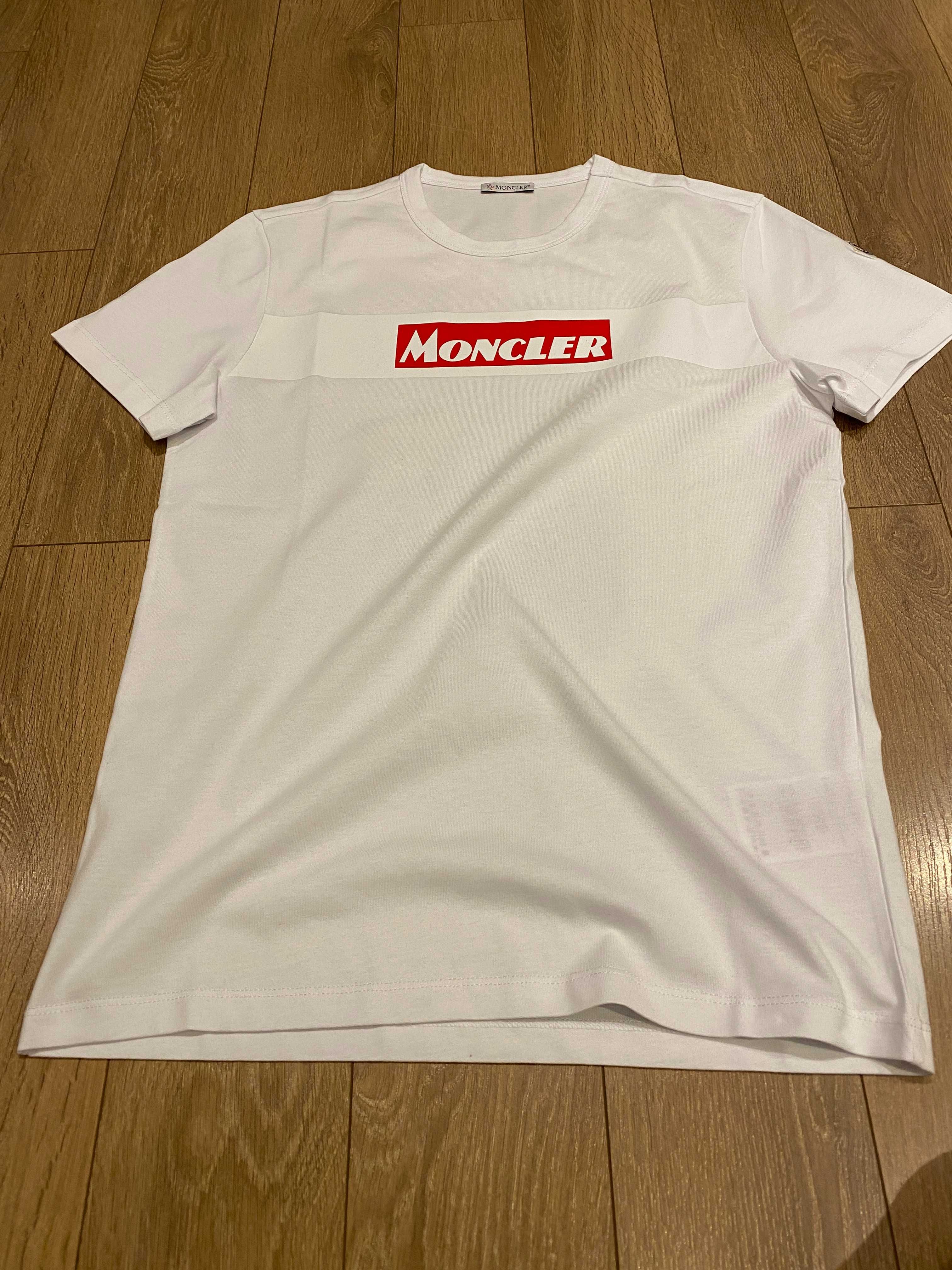 MONCLER - MAGLIA SUPREME, Оригинална тениска, нова, размер: S