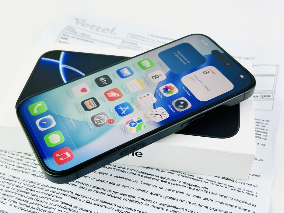 Apple iPhone 16 Pro 512GB Black 97% Батерия! 3г. Гаранция!