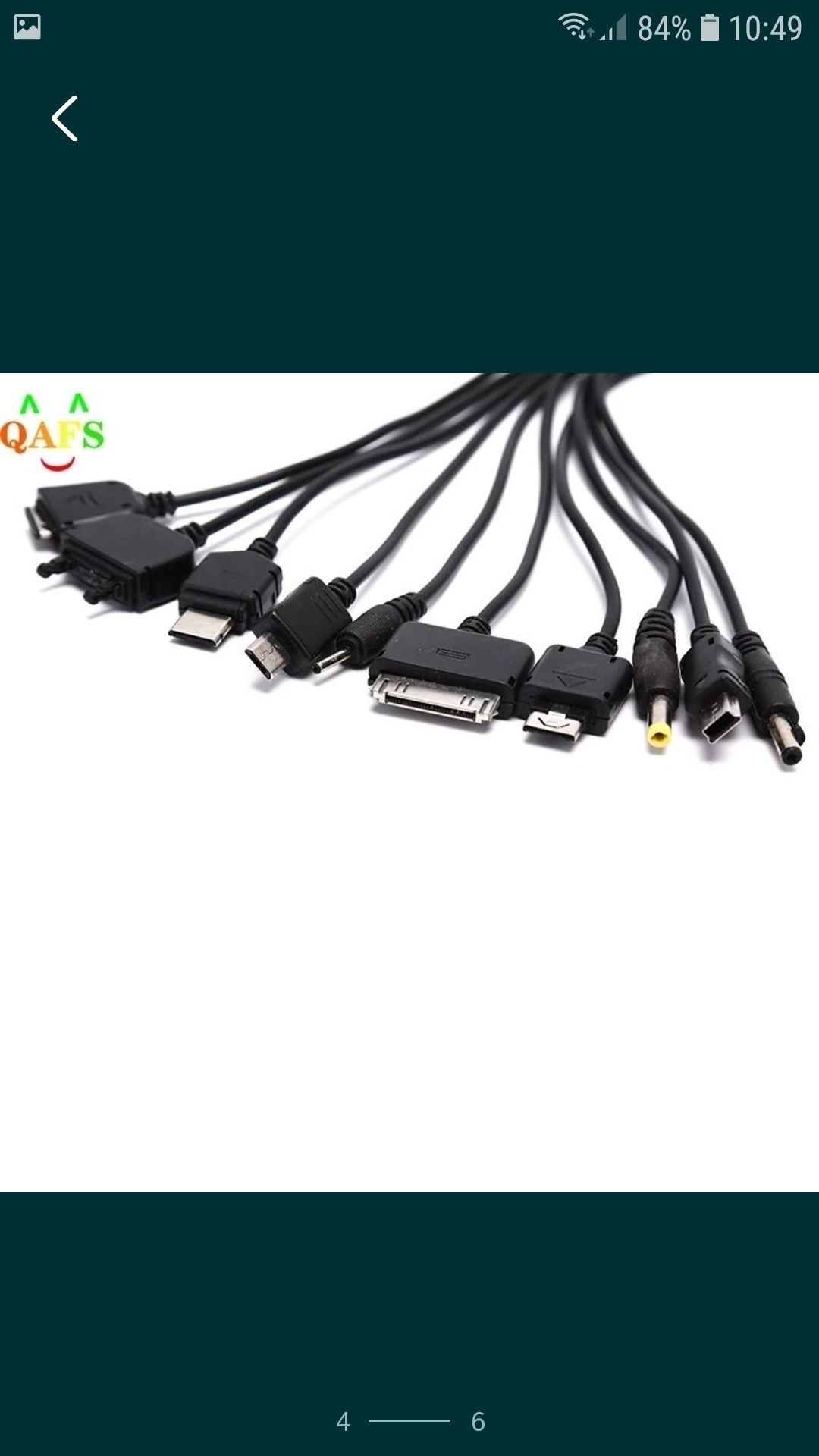 Cablu de încărcare USB 10-in-1