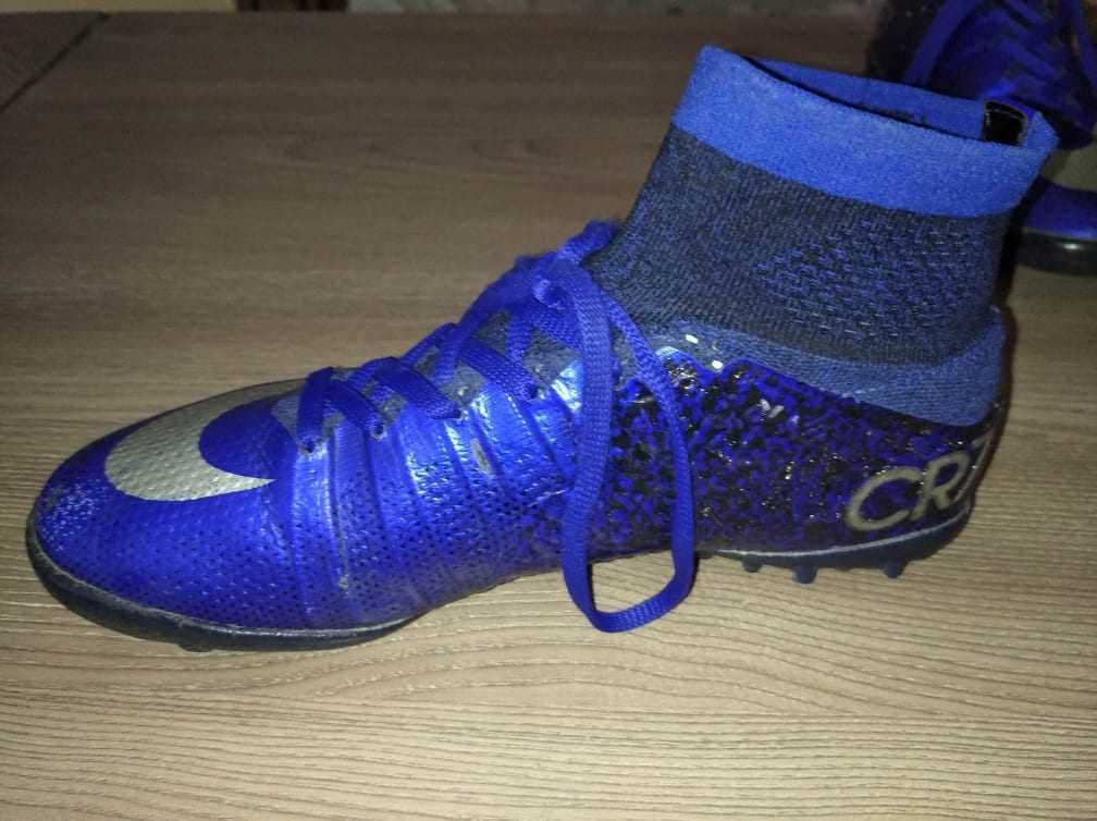 Стоножки Nike Mercurial Superfly IV CR7 TF Deep Royal Blue 38  номер