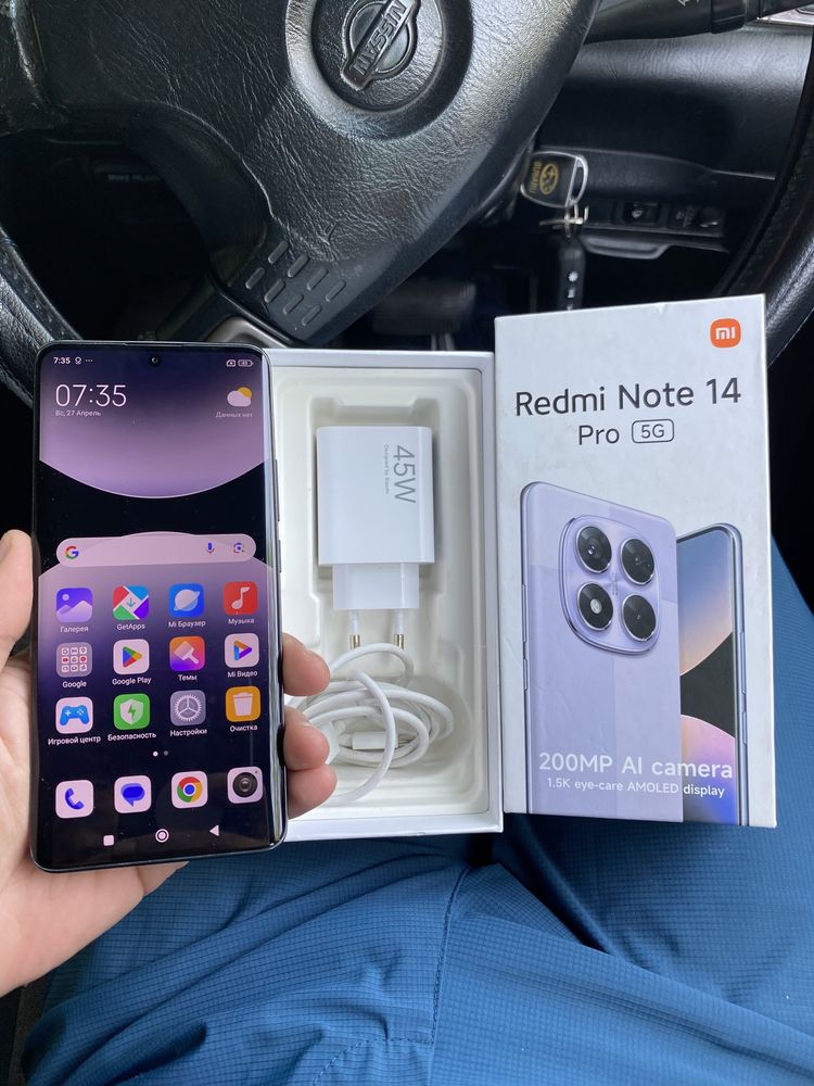 Redmi note 14 pro. 5G.  12/512