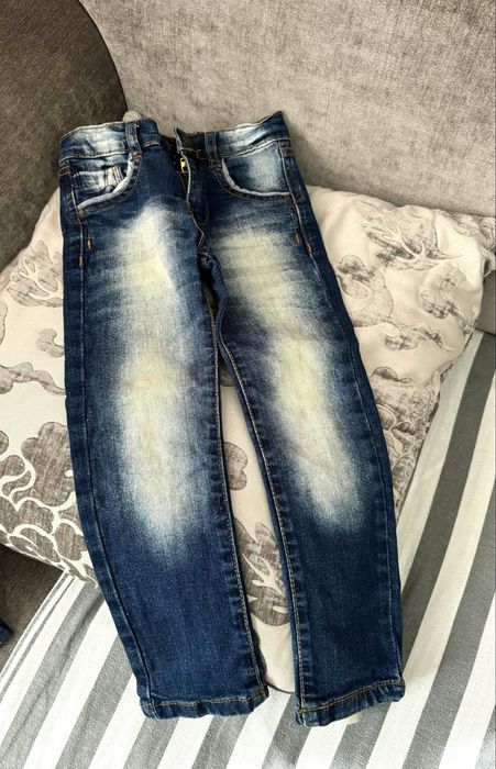 Blugi, pantaloni 4-5 ani sport plimbare  joc copil