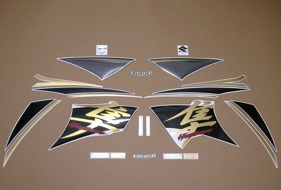 Стикери Сузуки 1340 Hayabusa 2015-2016г Suzuki Хаябуса лепенки графики