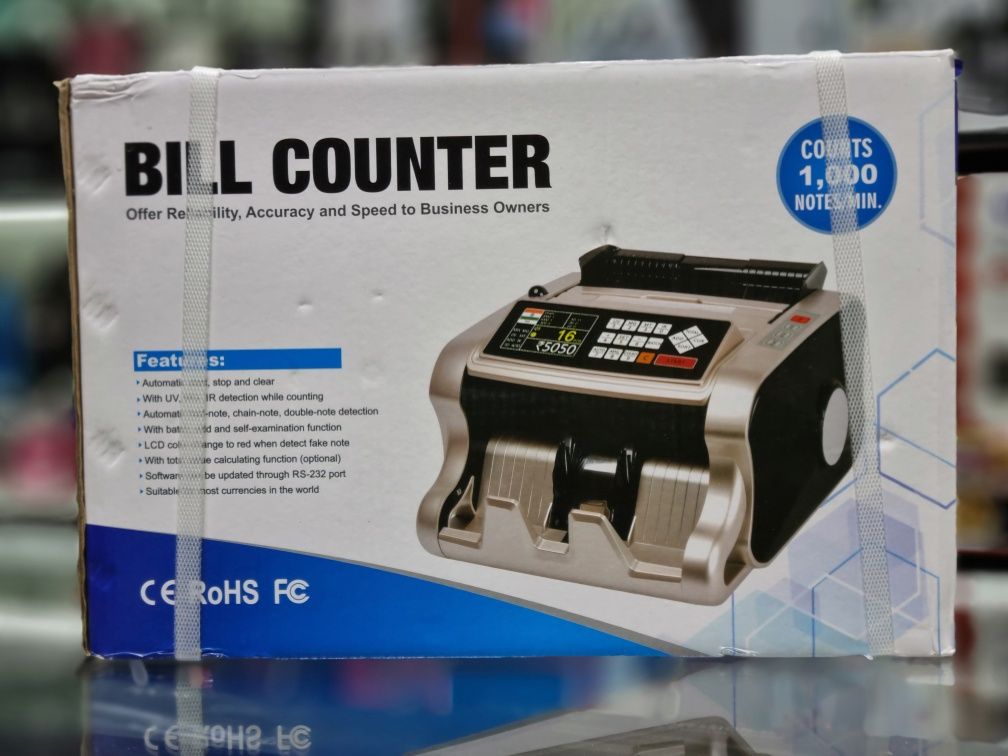 Новая счётная машинка для купюры Bill counter Pul apparat Pul sanash