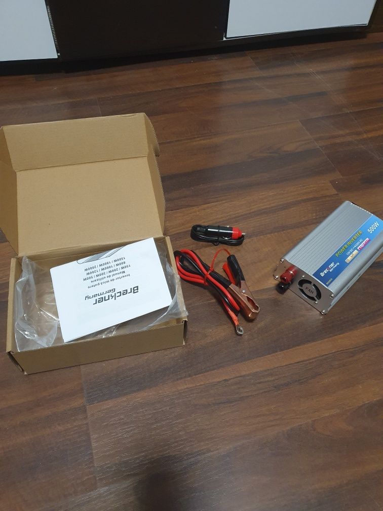 Vand invertor de 500W Breckner nou !