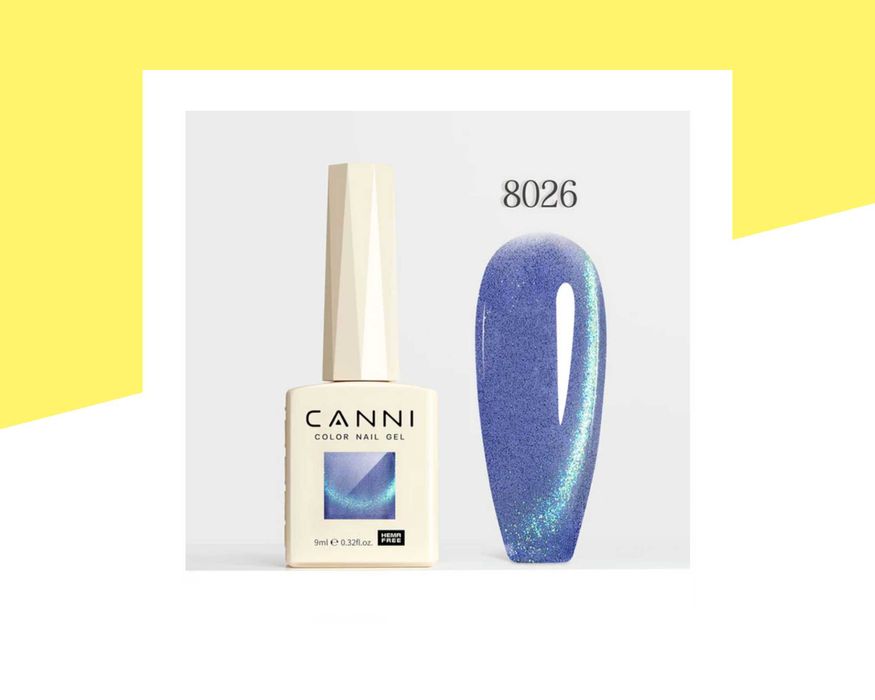 Професионален хипоалергенен гел лак котешко око - CANNI – 9 мл.