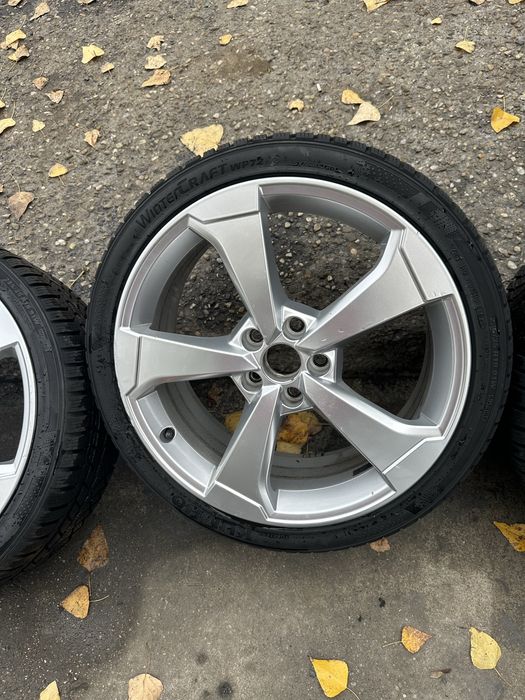 jante audi rotor  19 5x112 cu cauciucuri