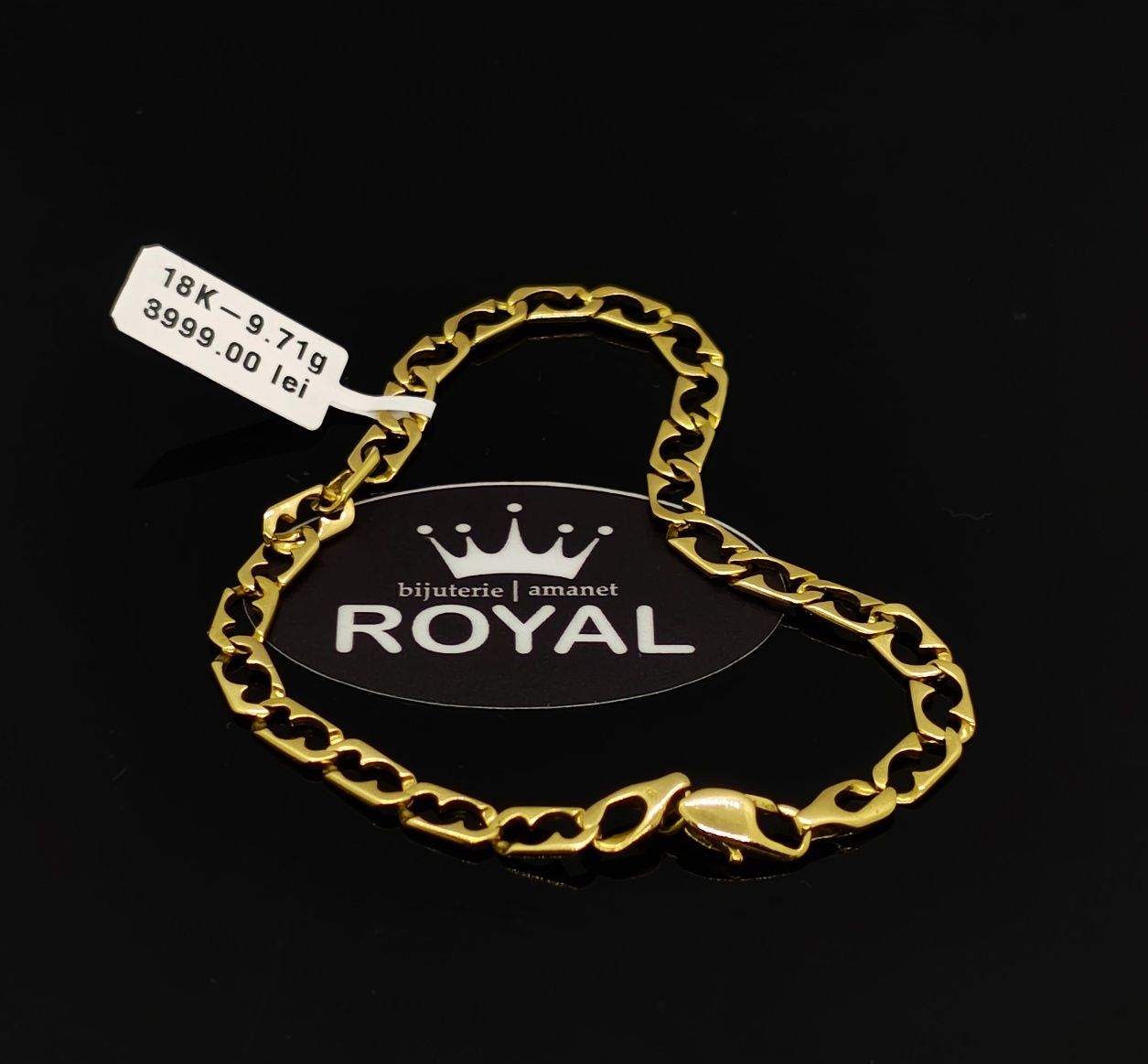 Bijuteria Royal bratara din aur 18k 9.71 gr