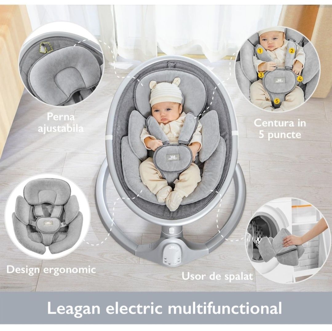 Leagan Electric Bebelusi KidProtect® Baby Bliss