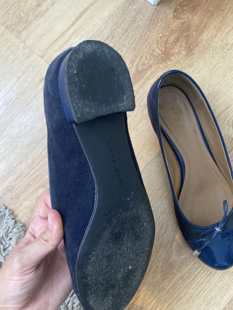 Balerini piele Anna Cori