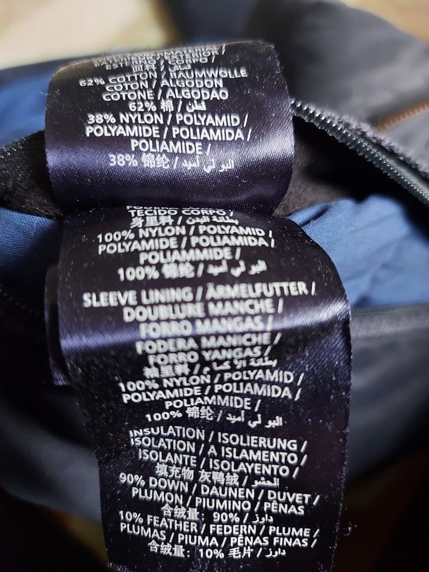 Gant winter down parka,L/52,90%пух10пера,Mountanier,пухено,водоyстойч.