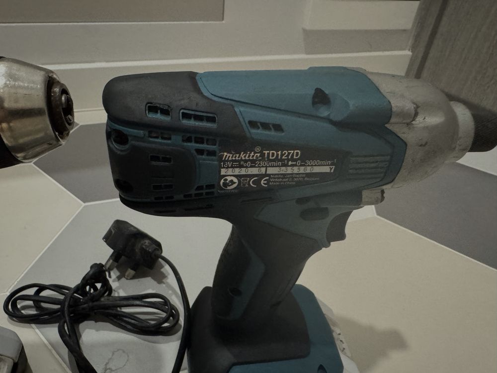 Makita TD127D и HP457D 18v сет винтоверти Оригинал