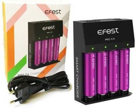 Incarcator Acumulator Efest Charger Pro C4