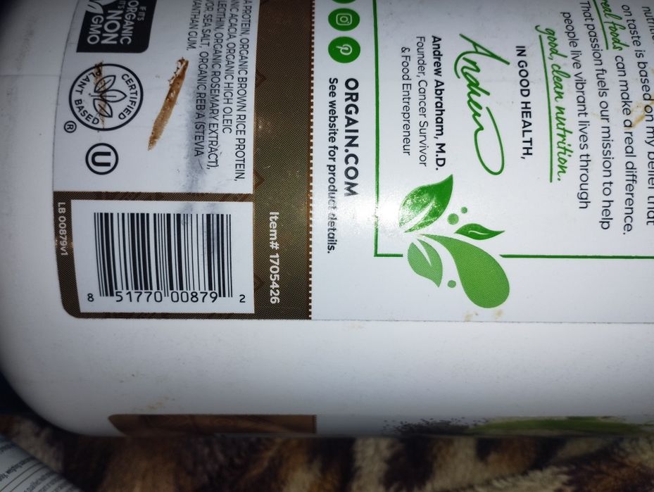 Продам Спортивное питание (Протеин Orgain + Креатин Applied Nutrition