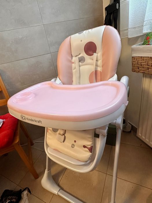 Scaun masa Kinderkraft Yummy Pink