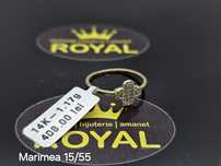 Bijuteria Royal: Inel aur 14k/1.17 gr