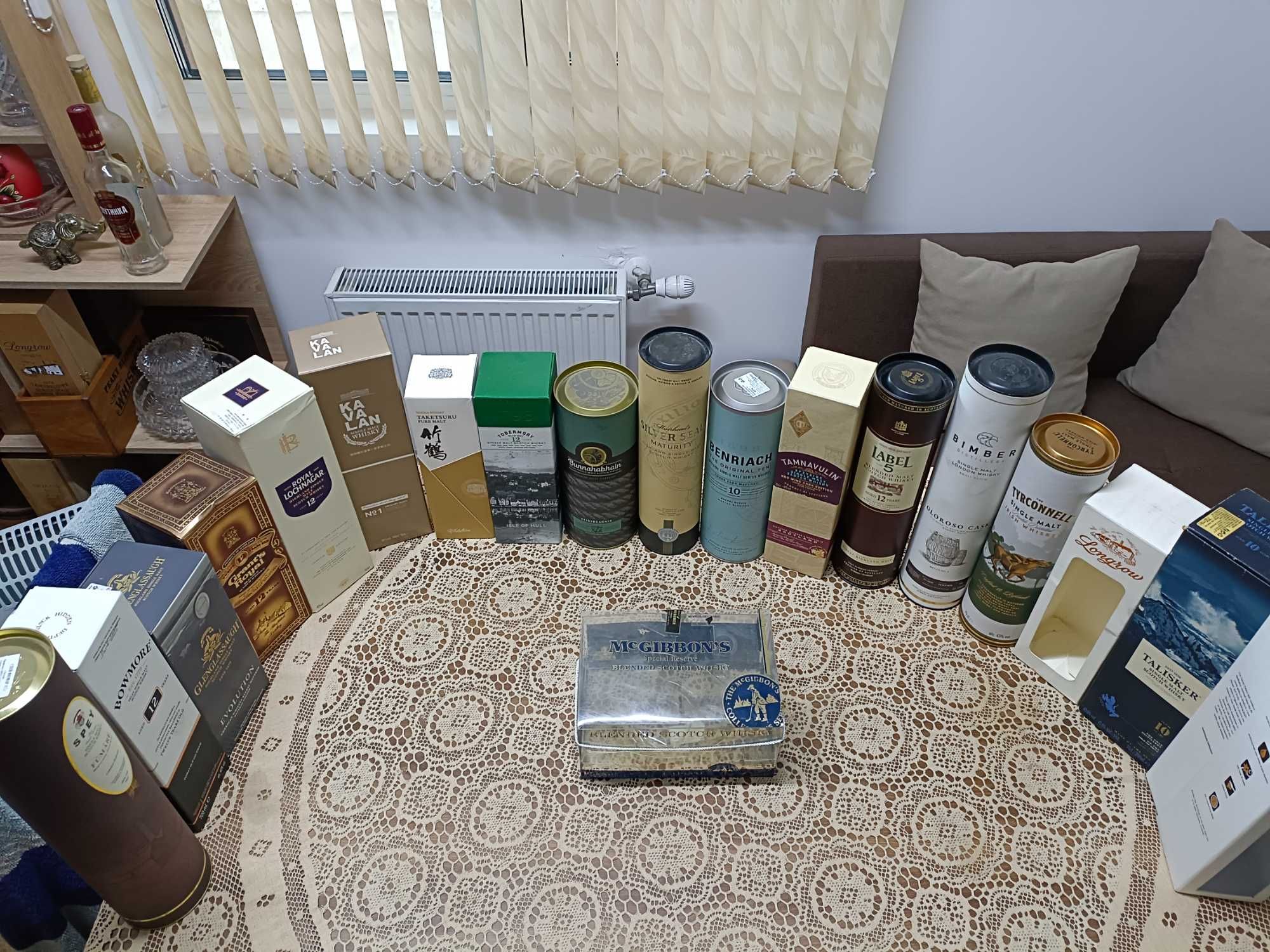 Колекция редки кутии от уиски!