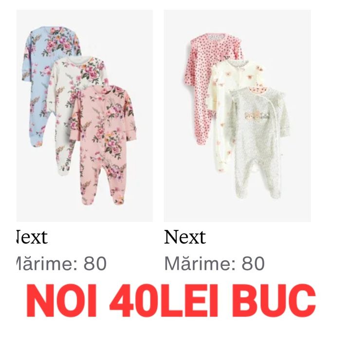 Vand haine bebe NEXT