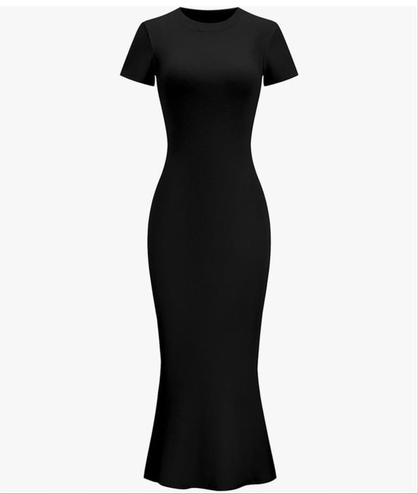 Вечерное-классическое черное платье