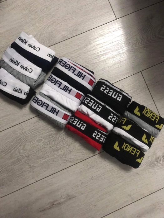 boxeri barbati 6 perechi 120 lei calvin tommy: boss