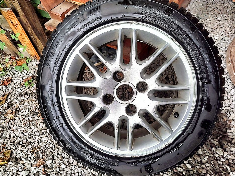 Roti din aliaj , cu anvelope M+S de iarna Winter Max