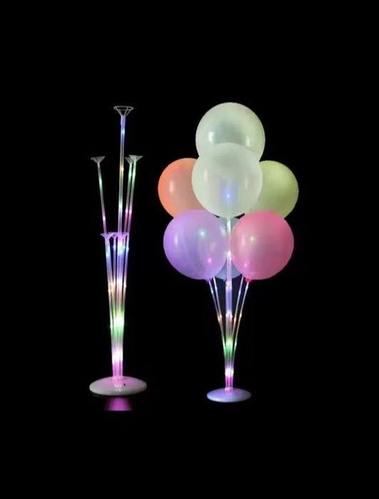 Set baloane iluminate multicolor Nunta/Botez/Majorate/Aranjamente