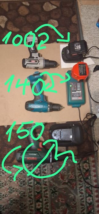 Bormasini pe acumulator, cu insurubare /desurubare ,cu ...cititi