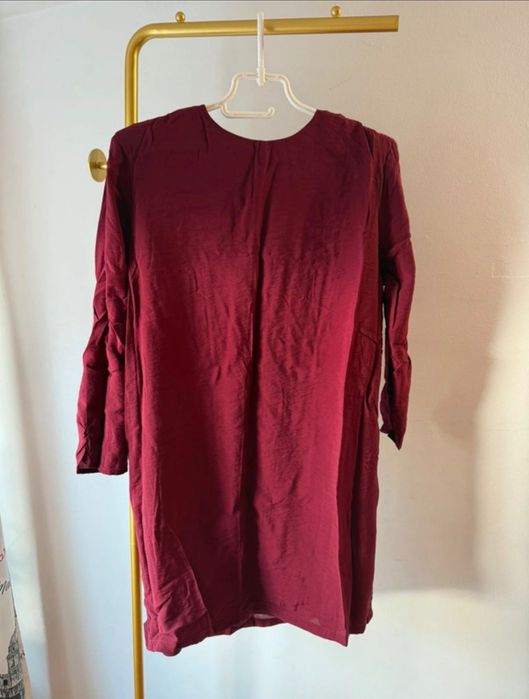 Rochie grena fără buzunare