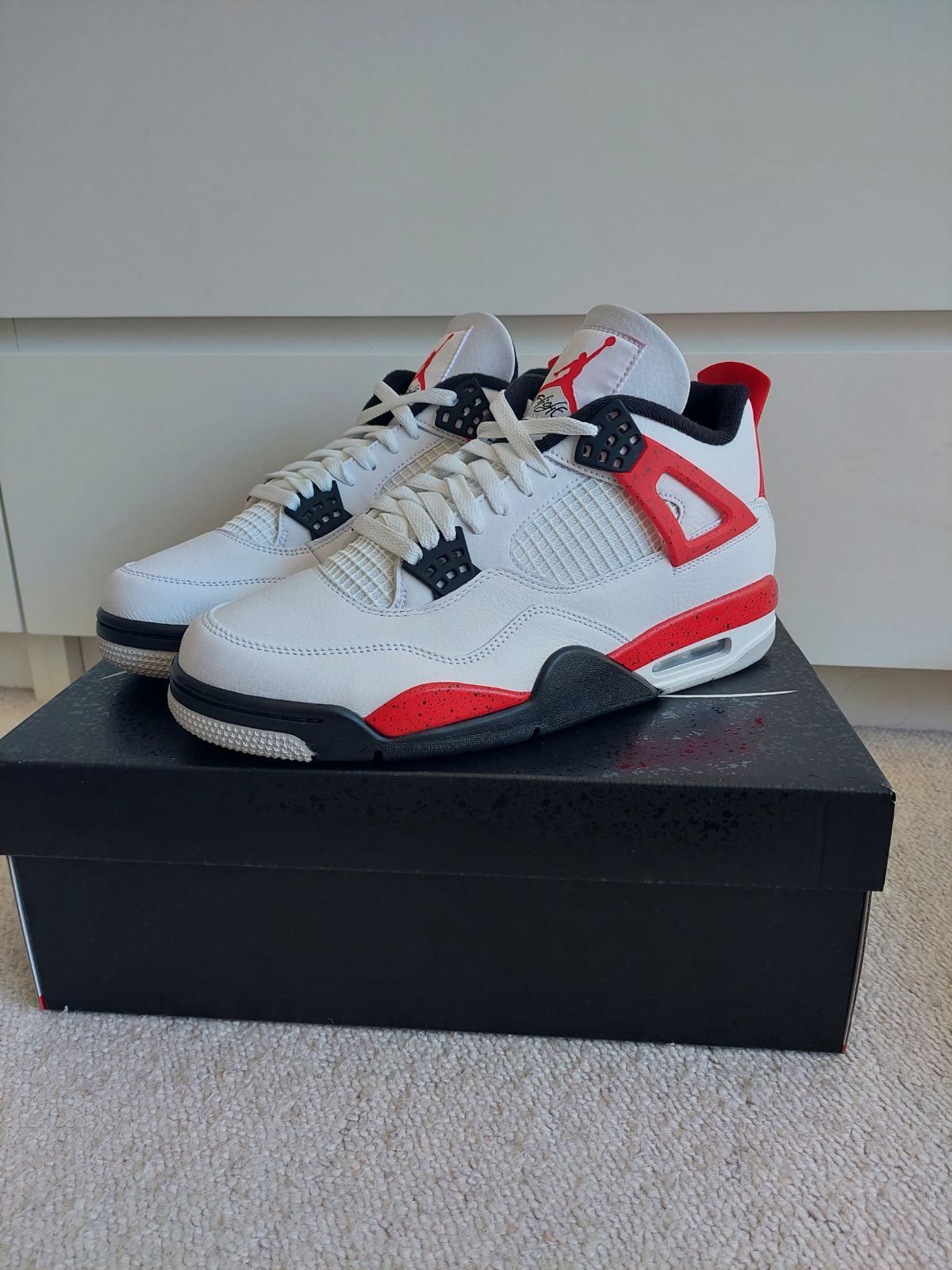 Air Jordan 4 Red cement 44 номер.