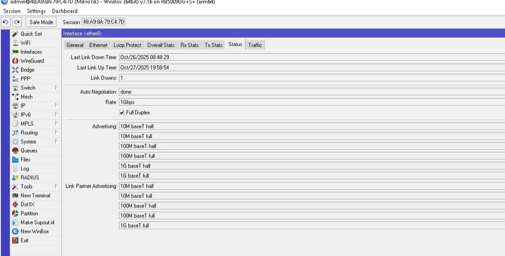 MIKROTIK rb5009ug+s+in