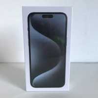 IPhone 15 PRO Sigilat garantie factura titanium black neverlock