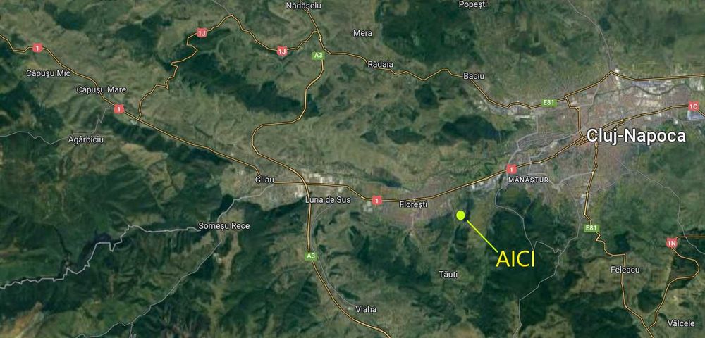 Inchiriez teren Floresti 500 mp str.Magnoliei cabane,comert,100e/luna