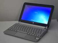 Mini laptop HP Mini 210, Intel Atom, 2GB RAM, Windows 7, baterie 3 ore