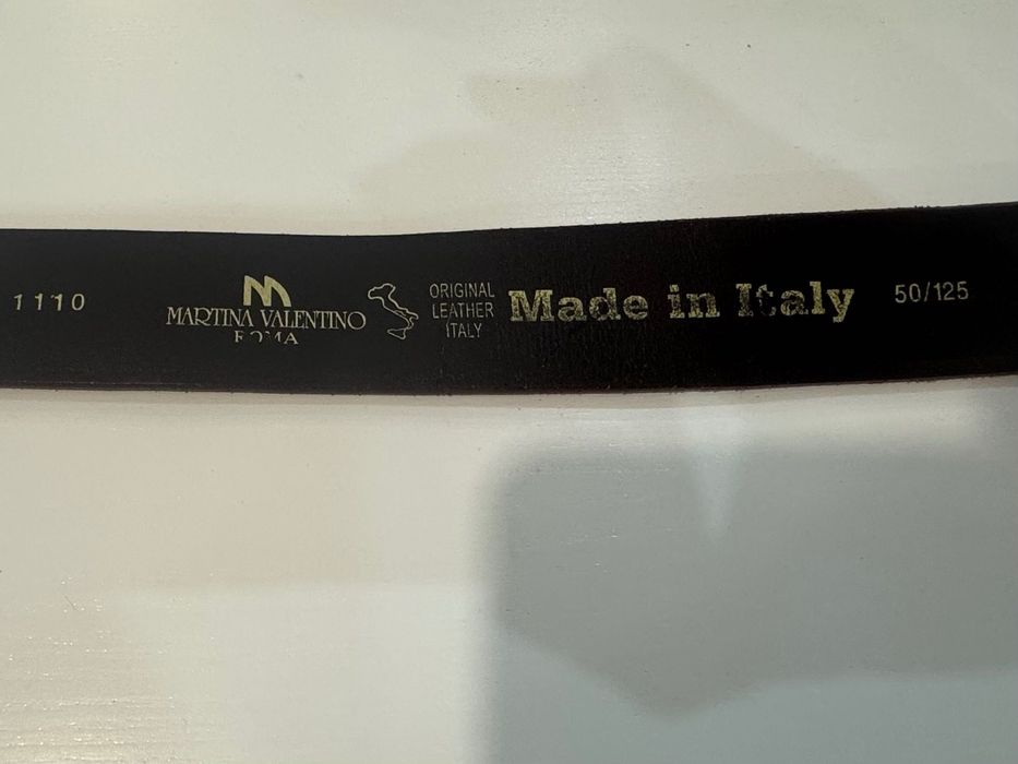 Колан -Valentino/колан от телешка кожа 100%