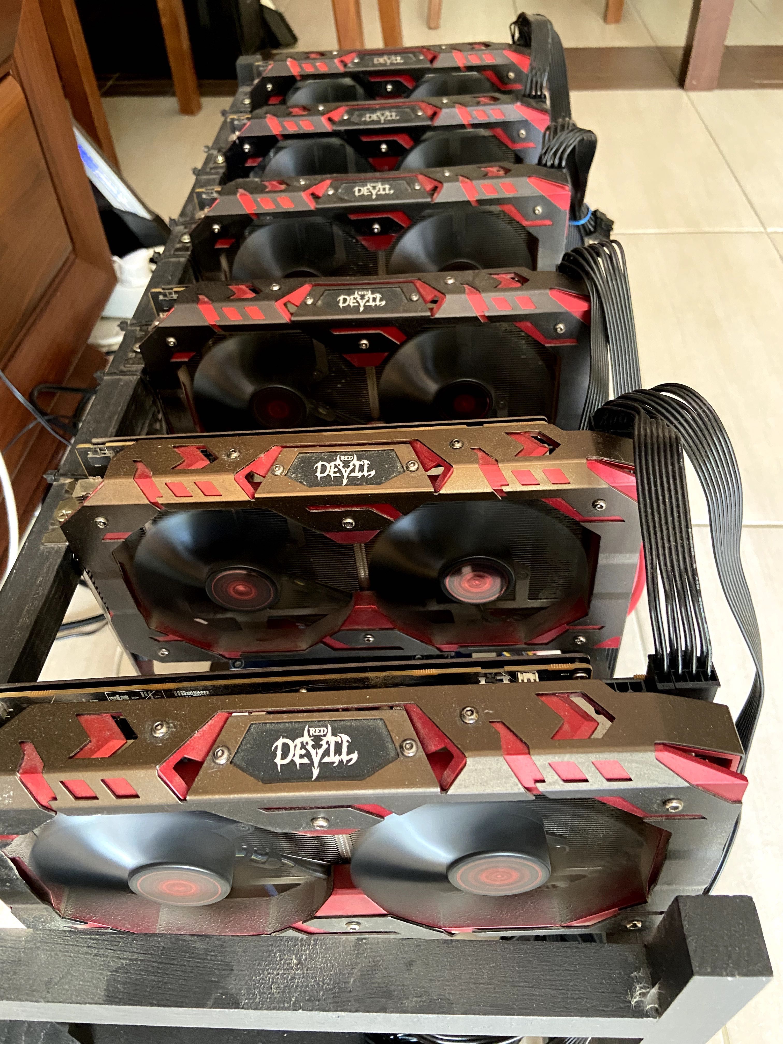 Видеокарти RX580 red devil 8gb