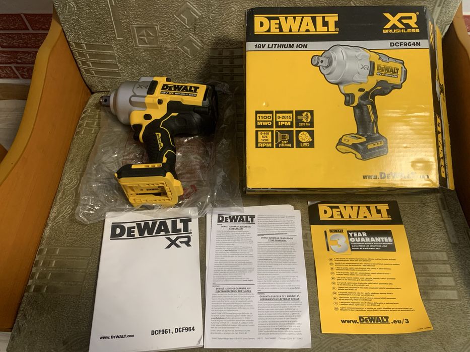DEWALT IMPACT nou 3/4 2500 nm