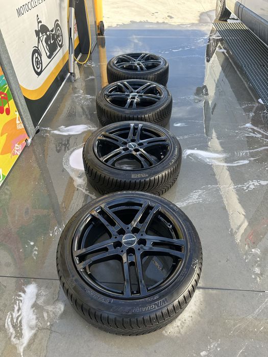 Jante 18,Mercedes C class, Bmw,Audi, Vw,Anvelope iarna,5x112