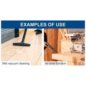 Прахосмукачка за пране , сухо и мокро чистене 20л 1600W-нова Scheppach