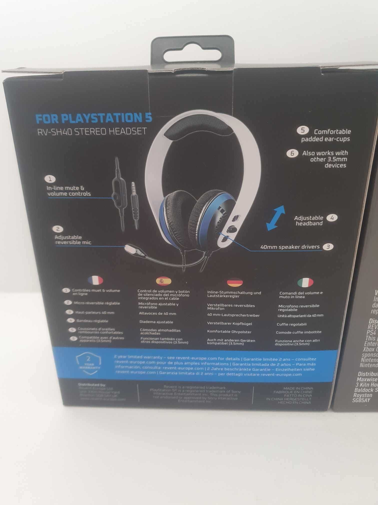 НОВИ! Слушалки Revent PS5 Playstation 5 Плейстейшън Xbox ONE , PC