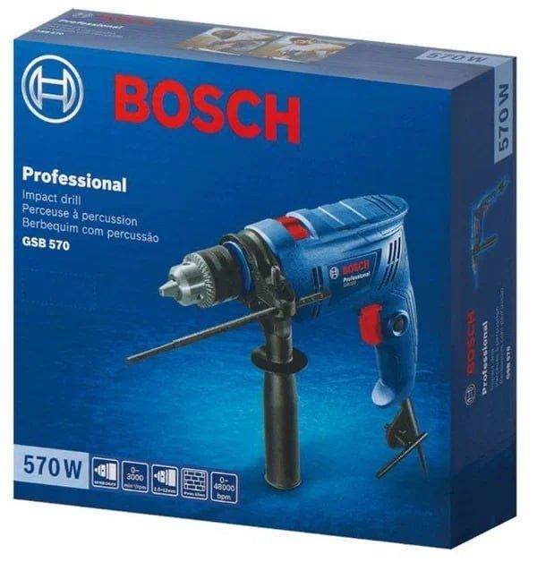 Ударная дрель BOSCH GSB 570 Professional