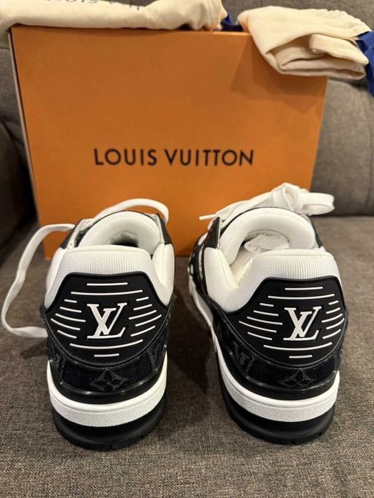 Adidasi Louis Vuitton X Trainer Black&White NEW