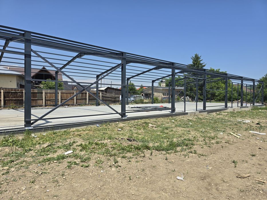 Hale metalice hala metalica structură din fier garaj magazin service