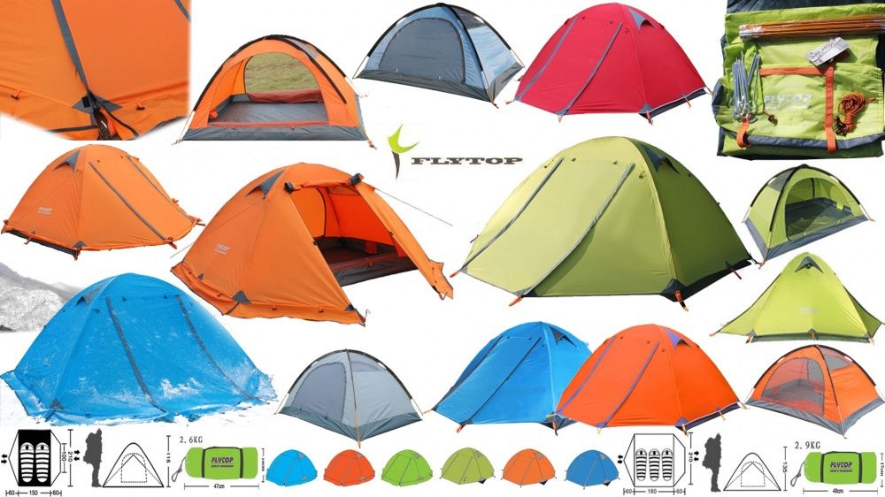 Двухслойные палатки Flytop