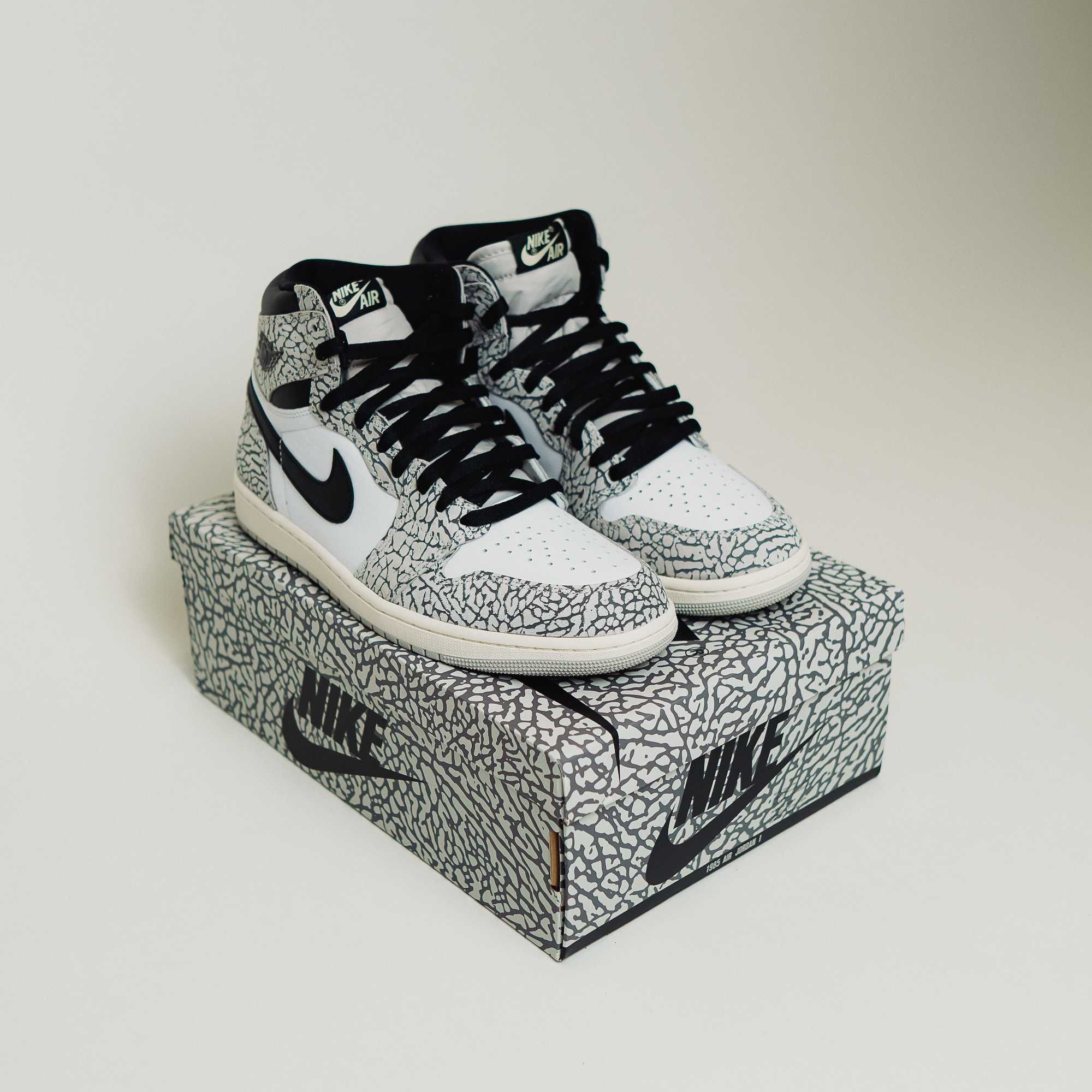 Jordan 1 HIGH "White Cement"