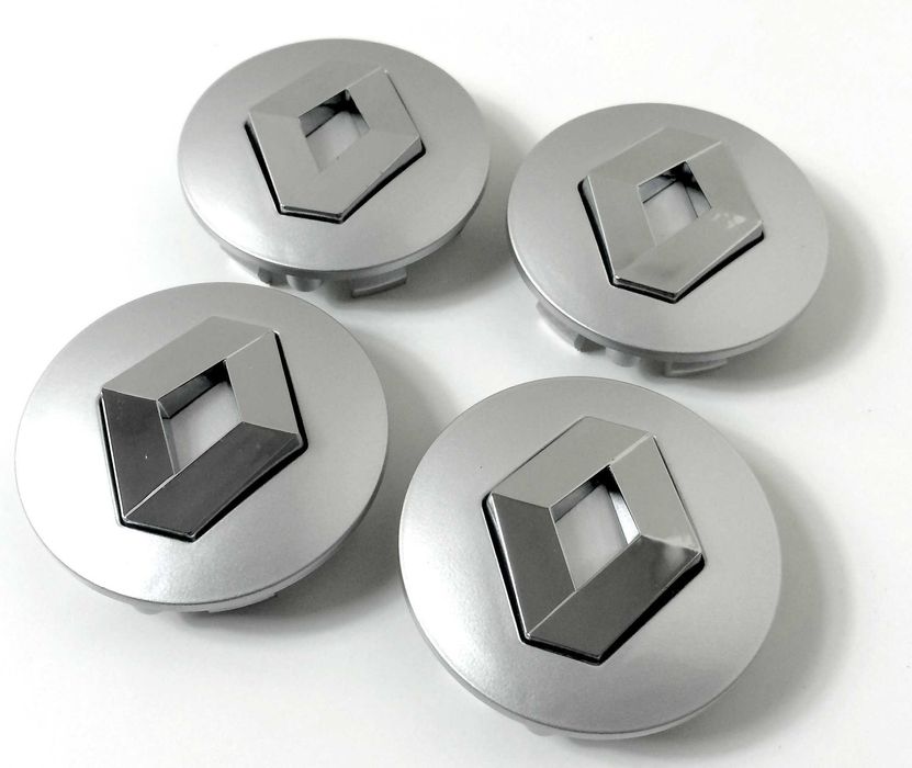 Set 4 Embleme Capace Roti Sigle Jante Aliaj Renault 60MM, 403158825R