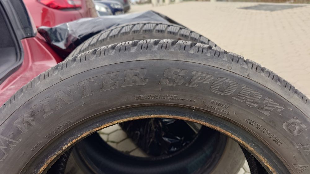 2 бр. зимни гуми Dunlop 205/55/16
