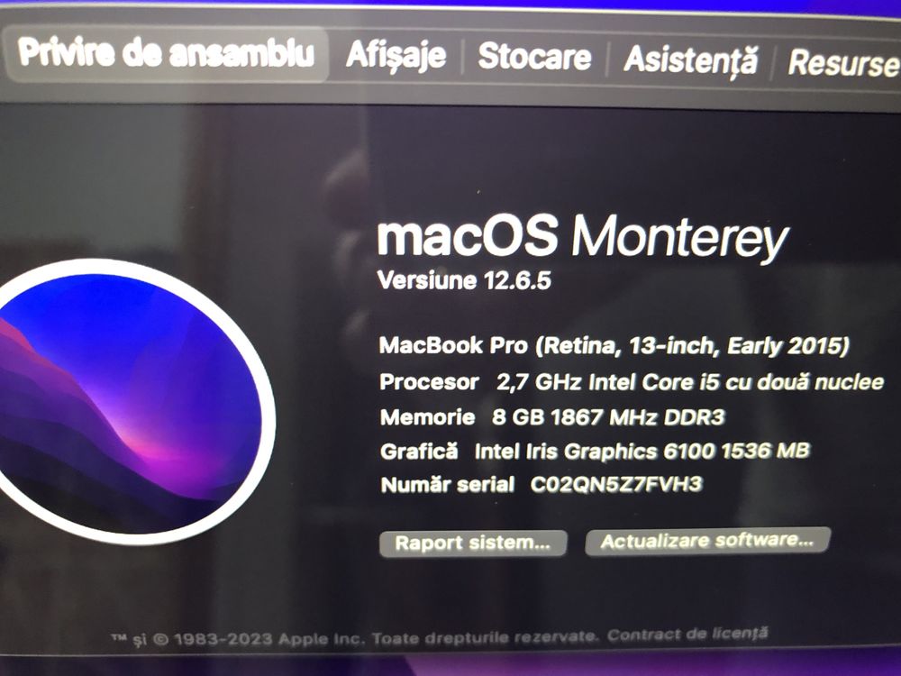 Apple MacBook Pro 13” A1502 2015 i5 2.7GHz full box