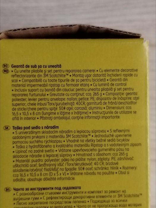 Geanta de sub sa cu unelte noua